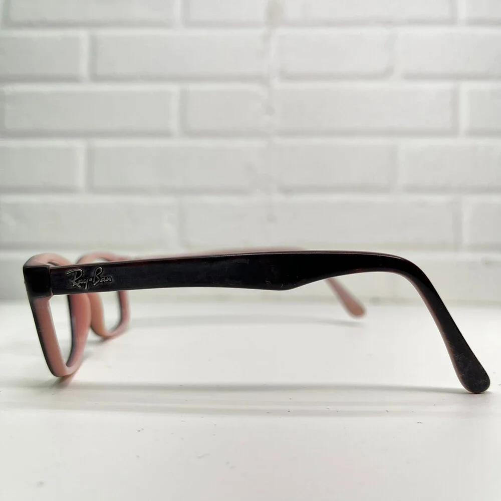 Ray-Ban RB1531 3580 Kids Eyeglasses Frames Purple Pink Square 48-16-130 1131